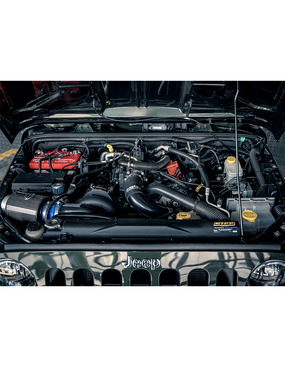 2007 - 2011 Jeep Wrangler JK/JKU Supercharger Kit- BLACK OPS EDITION secondary