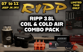 3.8 Wrangler Cold Air Intake + Coil Pack & Wire Bundle main