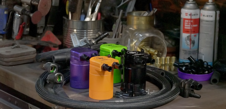 Jeep Wrangler JL and Gladiator JT Catch Can Kit