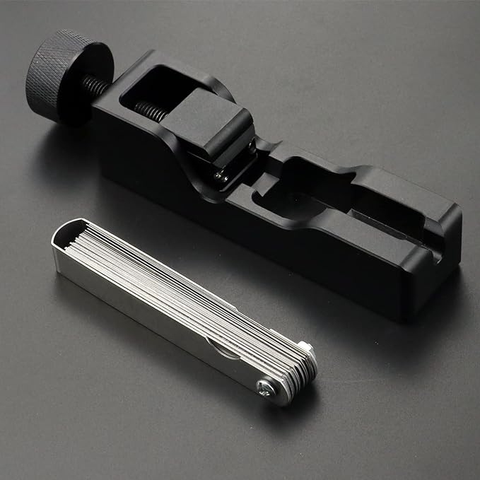 sparkplug gapper tool with feeler gauge
