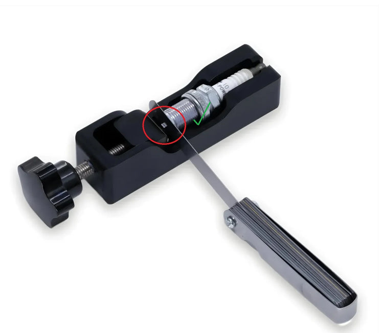 Spark Plug Gapper Tool With Feeler Gauge
