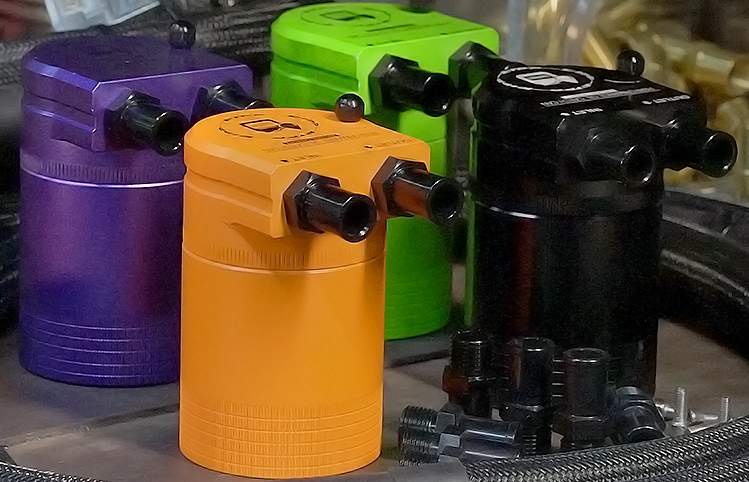 ALL NEW! Color Oil Catch Cans