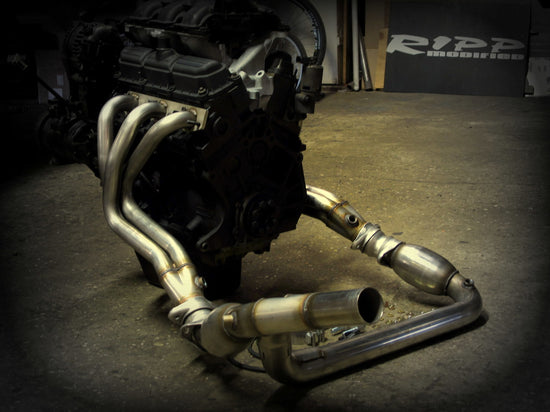 JEEP Wrangler RIPP Headers Stainless Long-Tube with Cats